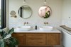 mga rosebery road a mediterranean celebration mid century modern double vanity